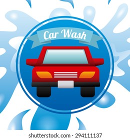 car wash service design, vector illustration eps10 graphic 