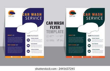 Car wash service flyer template, Marketing template for car washing company, Vehicle wash leaflet, Car Wash Flyer Design Template, Car Cleaning Service flyer, Washing flyer, automobile wash leaflet