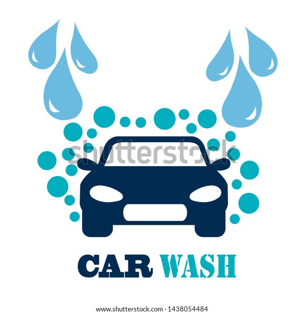 Car Wash Service Logo Car Care Stock Vector Royalty Free 1438054484