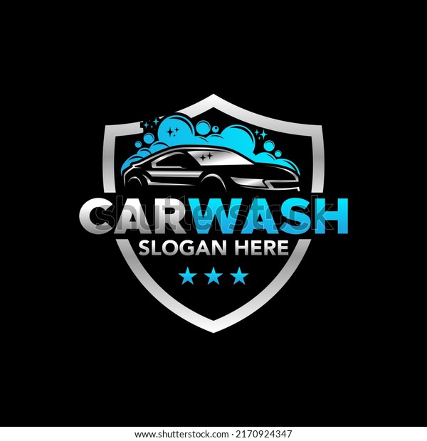 car wash service logo\
vector template