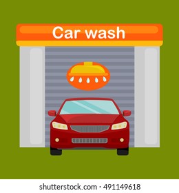 car wash services, auto cleaning with water and soap