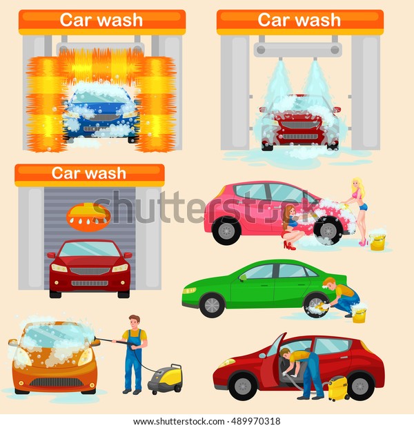 car wash\
services, auto cleaning with water and\
soap