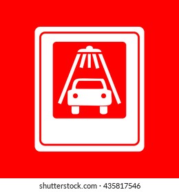 Car wash sign