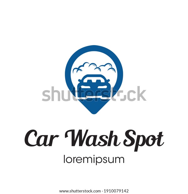 Car Wash Spot\
logo or symbol template\
design