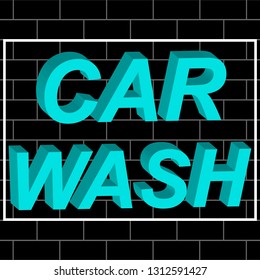 car wash vector
