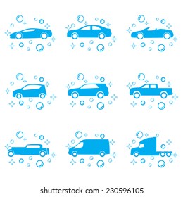 Car wash vector