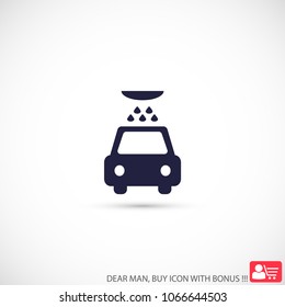 Car wash  vector icon