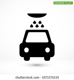 Car wash  vector icon