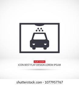 Car wash  vector icon