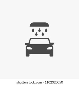 car wash vector icon