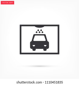 Car wash  vector icon