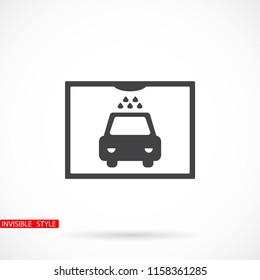 Car wash  vector icon