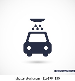 Car wash  vector icon