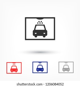 Car wash  vector icon
