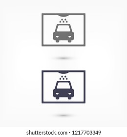 Car wash  vector icon