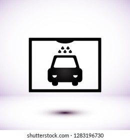 Car wash  vector icon