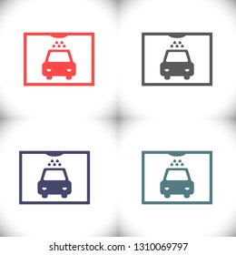 Car wash  vector icon