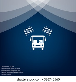 Car wash vector icon.