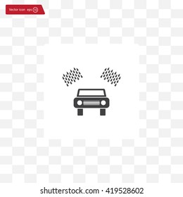 Car wash vector icon.