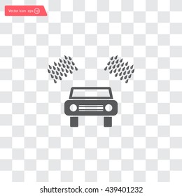 Car wash vector icon.