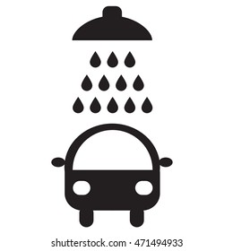 car wash vector icon