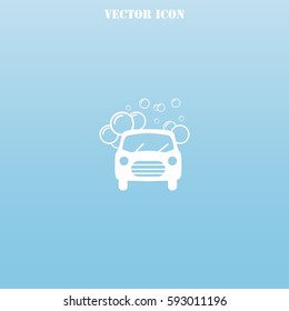 Car wash vector  icon.