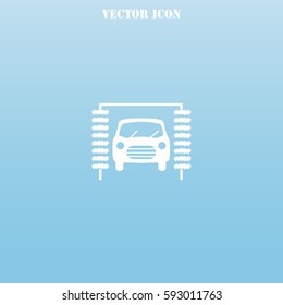 Car wash. vector  icon.