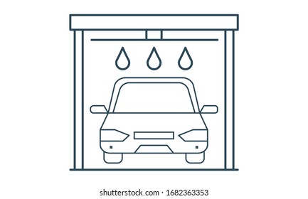 Car wash  vector icon . Can be used for web and  mobile apps.