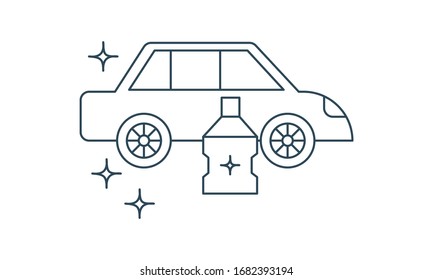  Car wash vector icon . Can be used for web and mobile apps.
