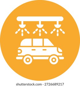 Ilustración de diseño de icono de Vector de lavado de coche