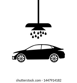 Car wash vector icon eps