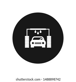 Car wash vector icon, simple sign for web site and mobile app.