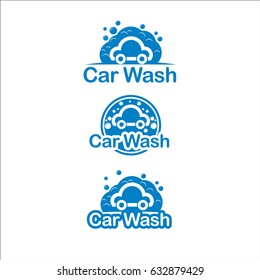 Car Wash Vector Illustration