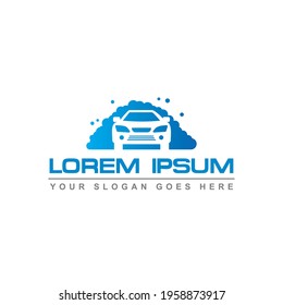 car wash vector , transportation logo