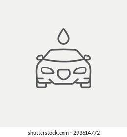 Car washing icon