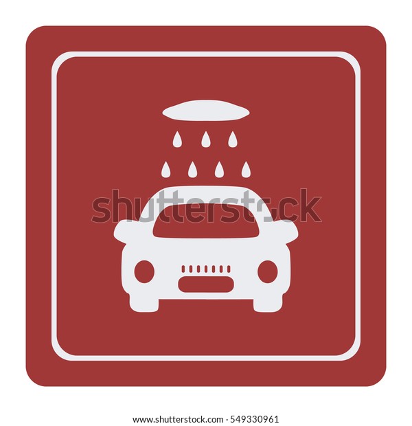 Car washing icon, vector
design