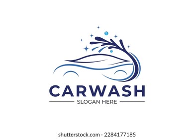 car washing pressure power soft wash cleaning automotive auto detailing and mobile detailing logo