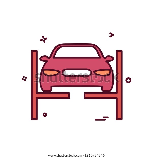 car washing van icon\
vector design