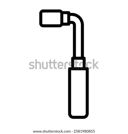 car wheel brace icon Black and white logo
