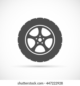 Car Wheel Icon