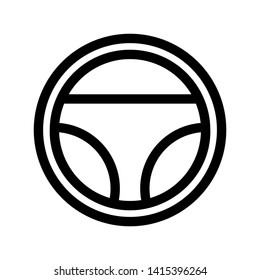 Car wheel icon. vector illustration - Vector