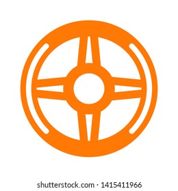 Car wheel icon. vector illustration - Vector