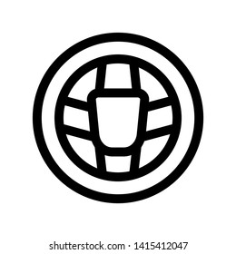 Car wheel icon. vector illustration - Vector