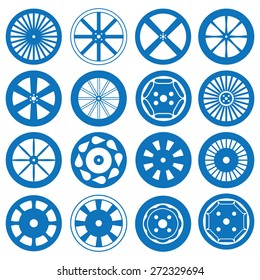 Car Wheel Icons