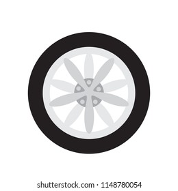 Car Wheel Illustration Stock Vector (royalty Free) 1148780054 