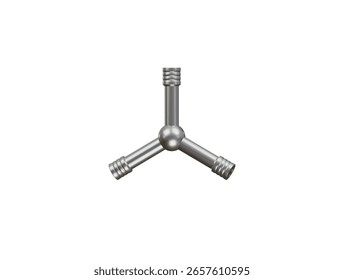  car wheel key icon 3d illustration render