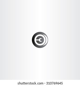 car wheel repair icon vector sign logo