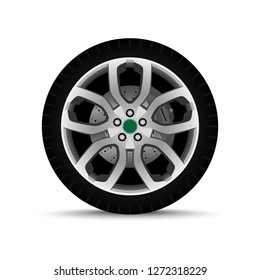 car wheel. tire