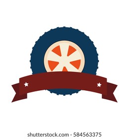 car wheel tire icon