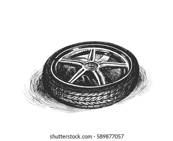 Tires Ad Images, Stock Photos & Vectors | Shutterstock